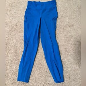 Lululemon base pace blue leggings